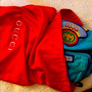 GUCCI TERRY PATCH WAISTBAG